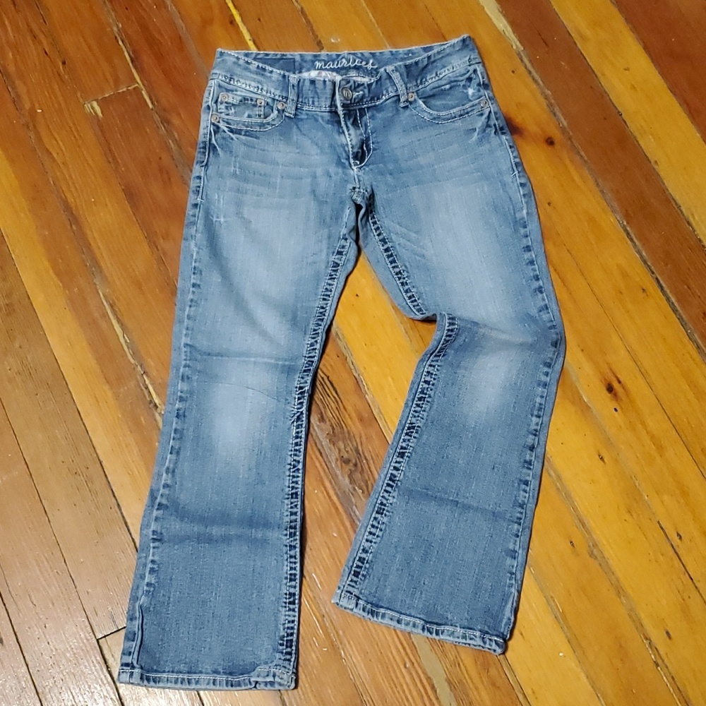 Maurices "Original" womens Light-wash jeans, size 7/8 Short (28" inseam)
